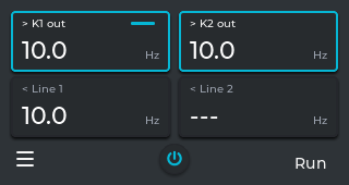 FlowMeter — экран приложения